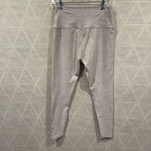 Beyond Yoga Spacedye Caught In The Midi High Waisted Legging in Sandstone/Cream